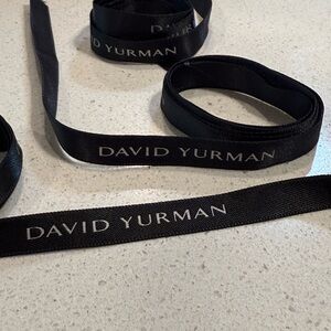 David Yurman Elegant Silk Gift Ribbon 🎀
